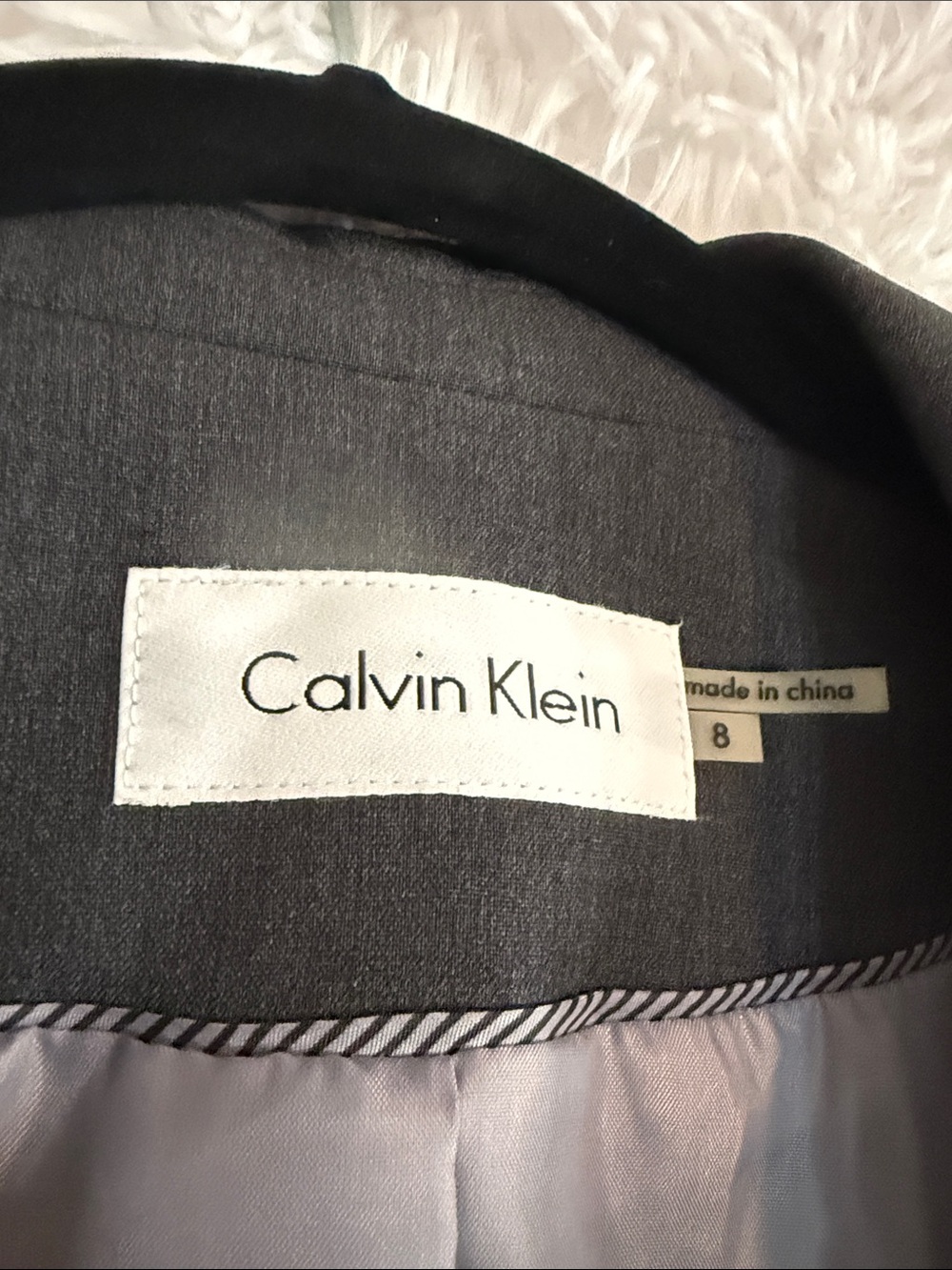 Calvin Klein Women’s Suit Set with Blazer, Trousers, and Pencil Skirt - Picture 3 of 8